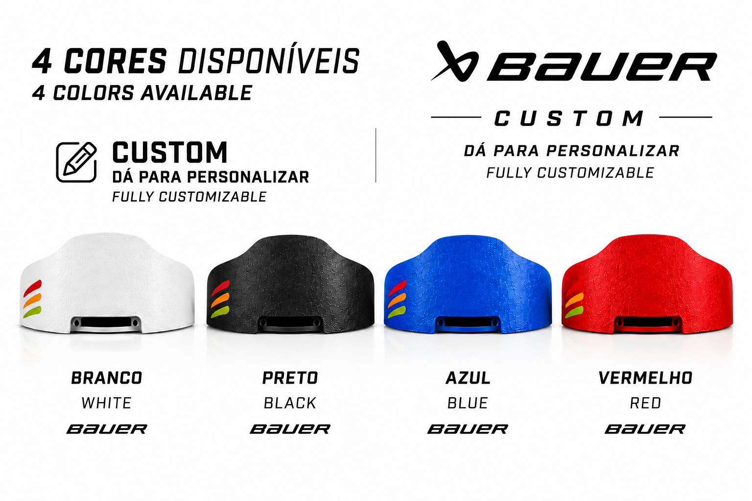 A85 Shield Pro BAUER Personalizado