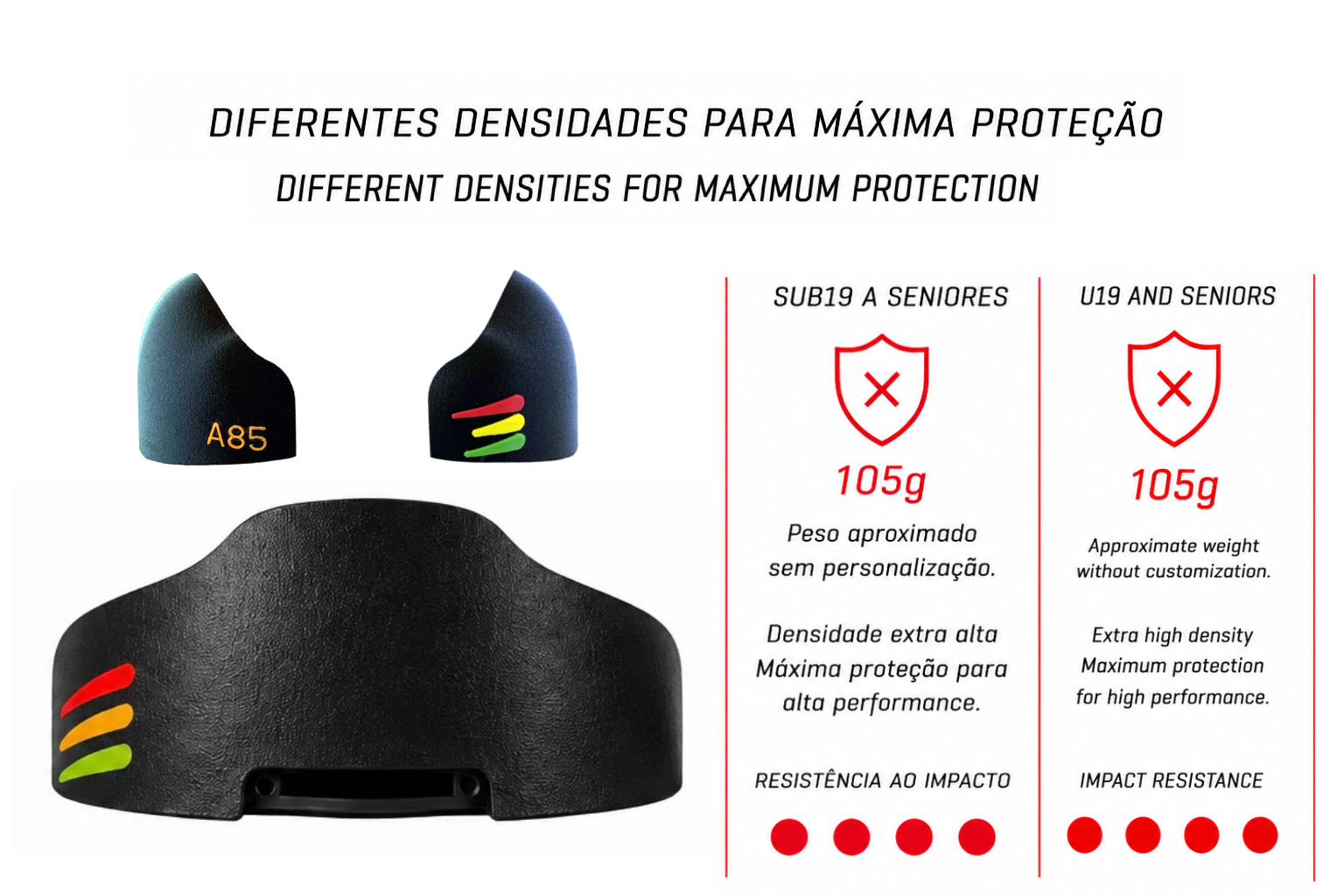 A85 Shield Pro BAUER Personalizado