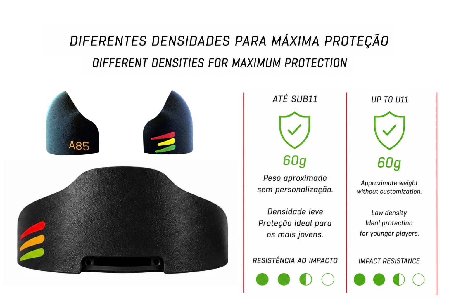 A85 Shield Pro BAUER Personalizado